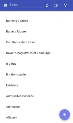 Evidence law android App screenshot 12