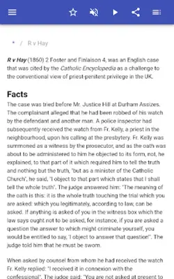 Evidence law android App screenshot 7